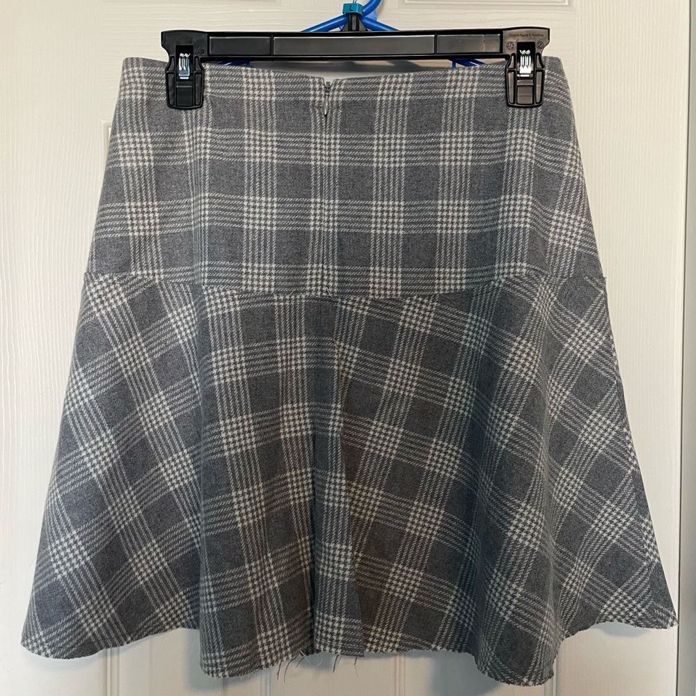 Madewell Plaid Skirt